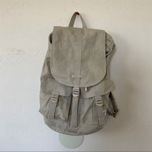 Herschel Beige Cotton Dawson Backpack